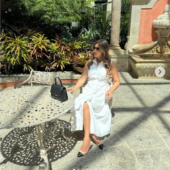 Zara Knotted Poplin Shirt Dress - Picture 5 of 15